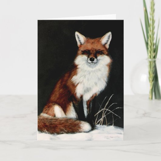 Roter Fox Karte (Vorderseite)
