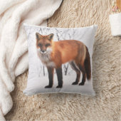 Roter Fox-Kissen Kissen (Decke)