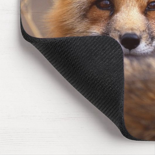 Roter Fox Mousepad (Ecke)