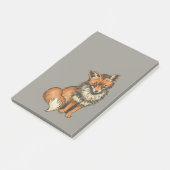 Roter Fox Post-it Klebezettel (angewinkelt)