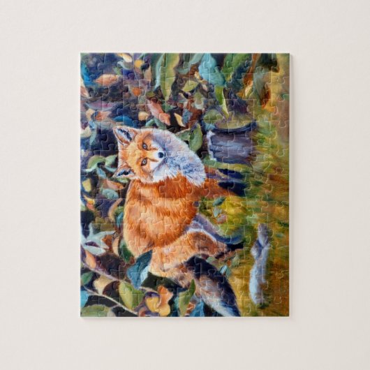 Roter Fox Puzzle (Vertikal)