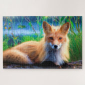 Roter Fox Puzzle (Horizontal)