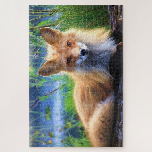 Roter Fox Puzzle (Vertikal)
