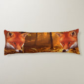 Roter Fox Seitenschläferkissen (Rückseite)