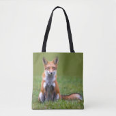 Roter Fox-Sitzen Tasche (Vorderseite)