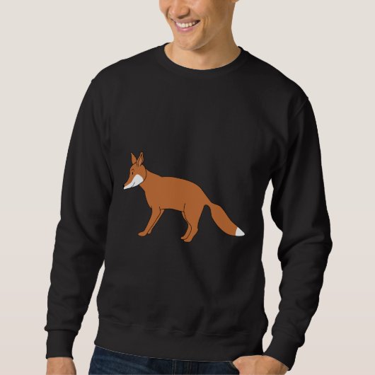 Roter Fox. Sweatshirt (Vorderseite)