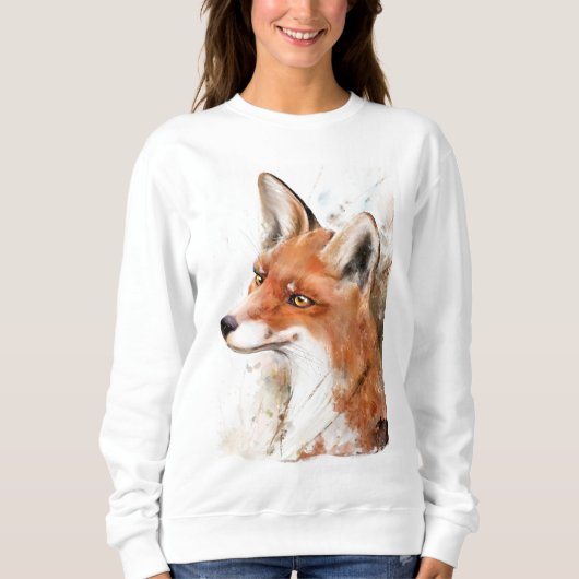 Roter Fox Sweatshirt (Vorderseite)