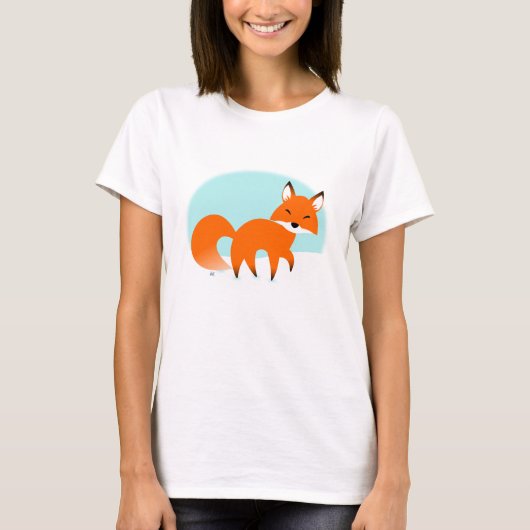 Roter Fox-T - Shirt (Vorderseite)