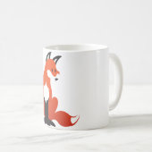 Roter Fox-Tasse Kaffeetasse (VorderseiteRechts)