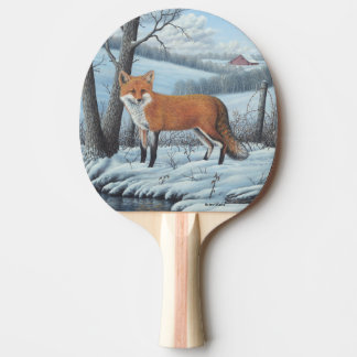 Roter Fox Tischtennis Schläger