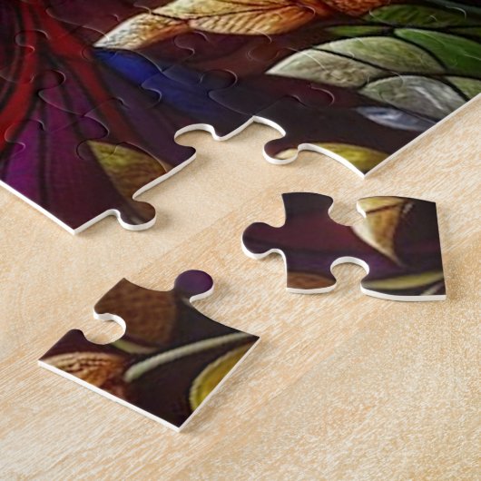 Roter Fox und Sonne und Wald Puzzle (Seite)