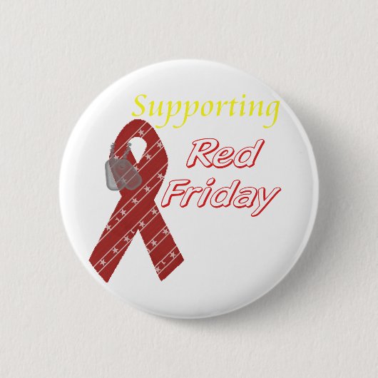Roter Freitag Button (Vorderseite)