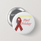 Roter Freitag Button (Vorne & Hinten)