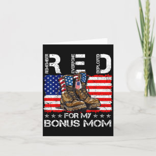 Roter Freitag für meine Bonus-Mom erinnere jeden d Karte