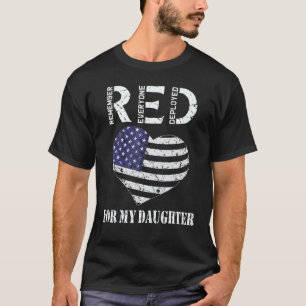 Roter Freitag für meine Tochter Unterstützung unse T-Shirt