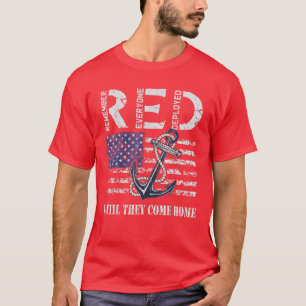 Roter Freitag Militär Stellvertreter der US-Marine T-Shirt