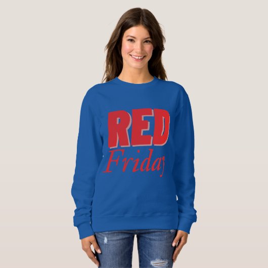 Roter Freitag Sweatshirt (Vorne ganz)