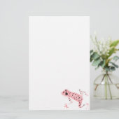 Roter Frosch Briefpapier (Stehend Vorderseite)