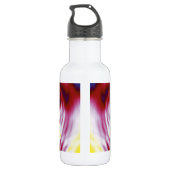 Roter Frühling Edelstahlflasche (Rückseite)