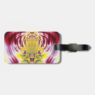 Roter Frühling Gepäckanhänger