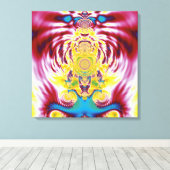 Roter Frühling Leinwanddruck (Insitu (Holzboden))