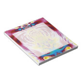 Roter Frühling Notizblock (angewinkelt)