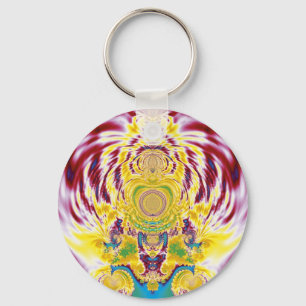 Roter Frühling Schlüsselanhänger