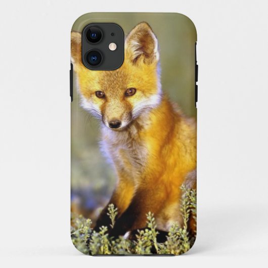roter Fuchs des niedlichen kleinen Babys Case-Mate iPhone Hülle (Rückseite)