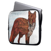 Roter Fuchs elektronische Hülse Laptopschutzhülle (Vorderseite Links)