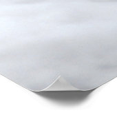 Roter Fuchs im Schnee Poster (Ecke)