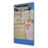 Roter Fuchs im Wald Mini Klemmbrett (Gewinkelt2)