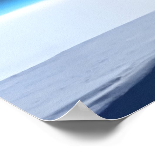 Roter Fuchs mit einem coolen Space Anzug | AI Art Poster (Ecke)