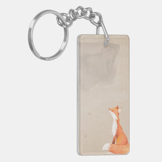Roter Fuchs Schlüsselanhänger (Vorderseite links)
