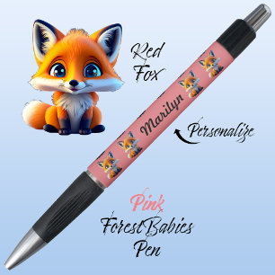 Roter Fuchs, Süße Tier Stationery-Geschenk farbenf Kugelschreiber