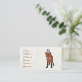 ROTER FUCHS u. EULE Visitenkarte (Stehend Vorderseite)