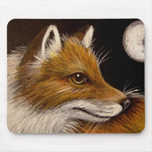 ROTER FUCHS - VOLLMOND Mousepad (Vorne)