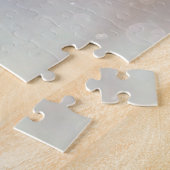 Roter Fuchs, Winterwald, landschaftliche Illustrat Puzzle (Seite)