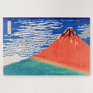 Roter Fuji Hokusai Puzzle