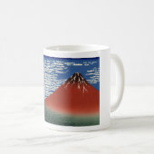 Roter Fuji Kaffeetasse (VorderseiteRechts)