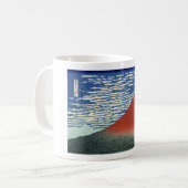 Roter Fuji Kaffeetasse (Vorderseite Links)
