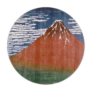Roter Fuji, Vulkan Aka Fujiyama Katsushika Hokusai Schneidebrett