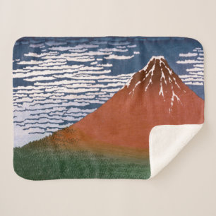 Roter Fuji, Vulkan Aka Fujiyama Katsushika Hokusai Sherpadecke