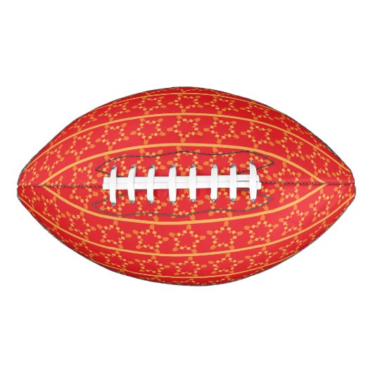 Roter Fußball Football (Vorderseite)