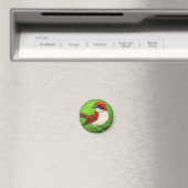 Roter Garnelenvogel Magnet (In Situ (Geschirrspüler))