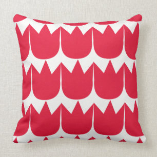 Roter Garten Kissen