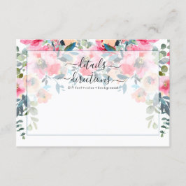 Roter Garten Rose Blume Einladung