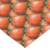 Roter Garten Tomaten Naturmuster Kurzer Tischläufer (Ecke)