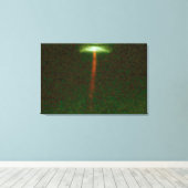 Roter Gasstrahl wird aus der Bildung von Star HH-3 Leinwanddruck (Insitu (Holzboden))