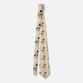 Roter geflügter Blackbird - Audubons Vögel in Amer Krawatte (Rückseite)