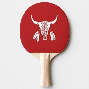 Roter Geister-Tanz Büffel Tischtennisschläger Tischtennis Schläger